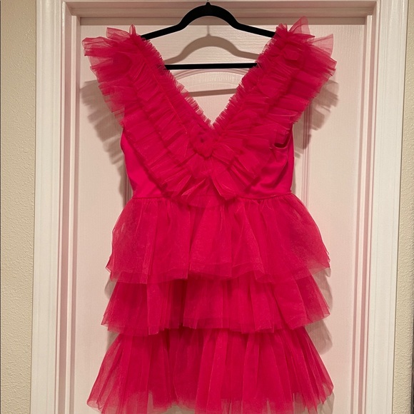 Betsey Johnson
BETSEYS TIERED TULLE DRESS HOT PINK Size Large - Picture 10 of 16